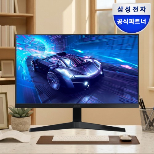 S24F330 60.4cm(24인치) 베젤리스 100Hz 컴퓨터 모니터 LS24F330EAKXKR